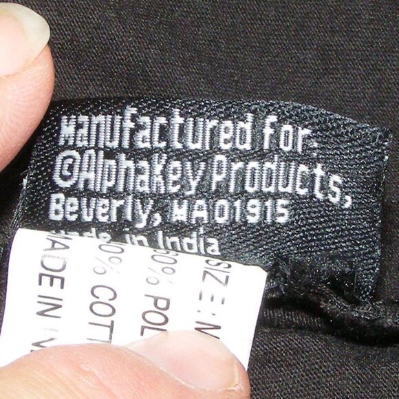 Dog Shirt, M, I'm Smarter than Your Honor Student, Black/Red trim, T-shirt - Picture 3 of 5